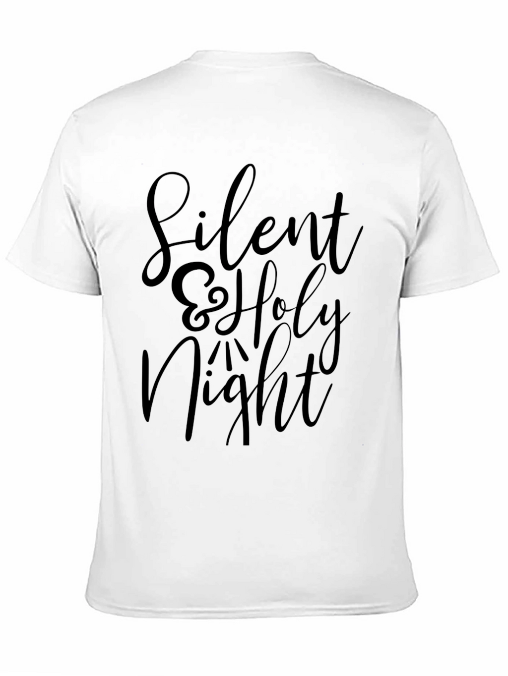 Silent & Holy Night Black T-Shirt