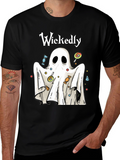 Wickedly Cute Halloween Ghost T-Shirt
