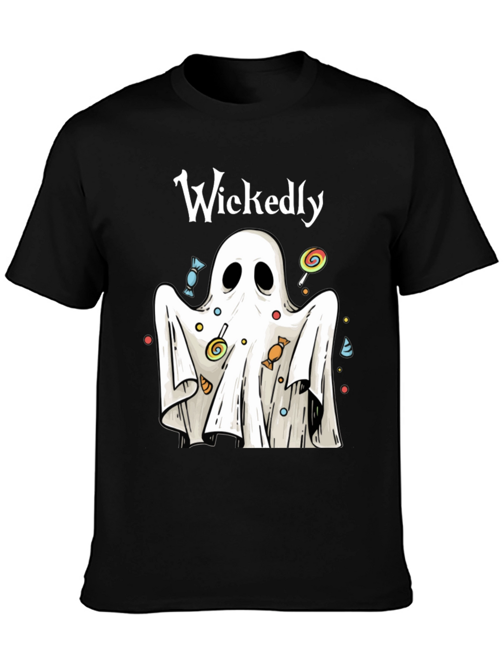 Wickedly Cute Halloween Ghost T-Shirt