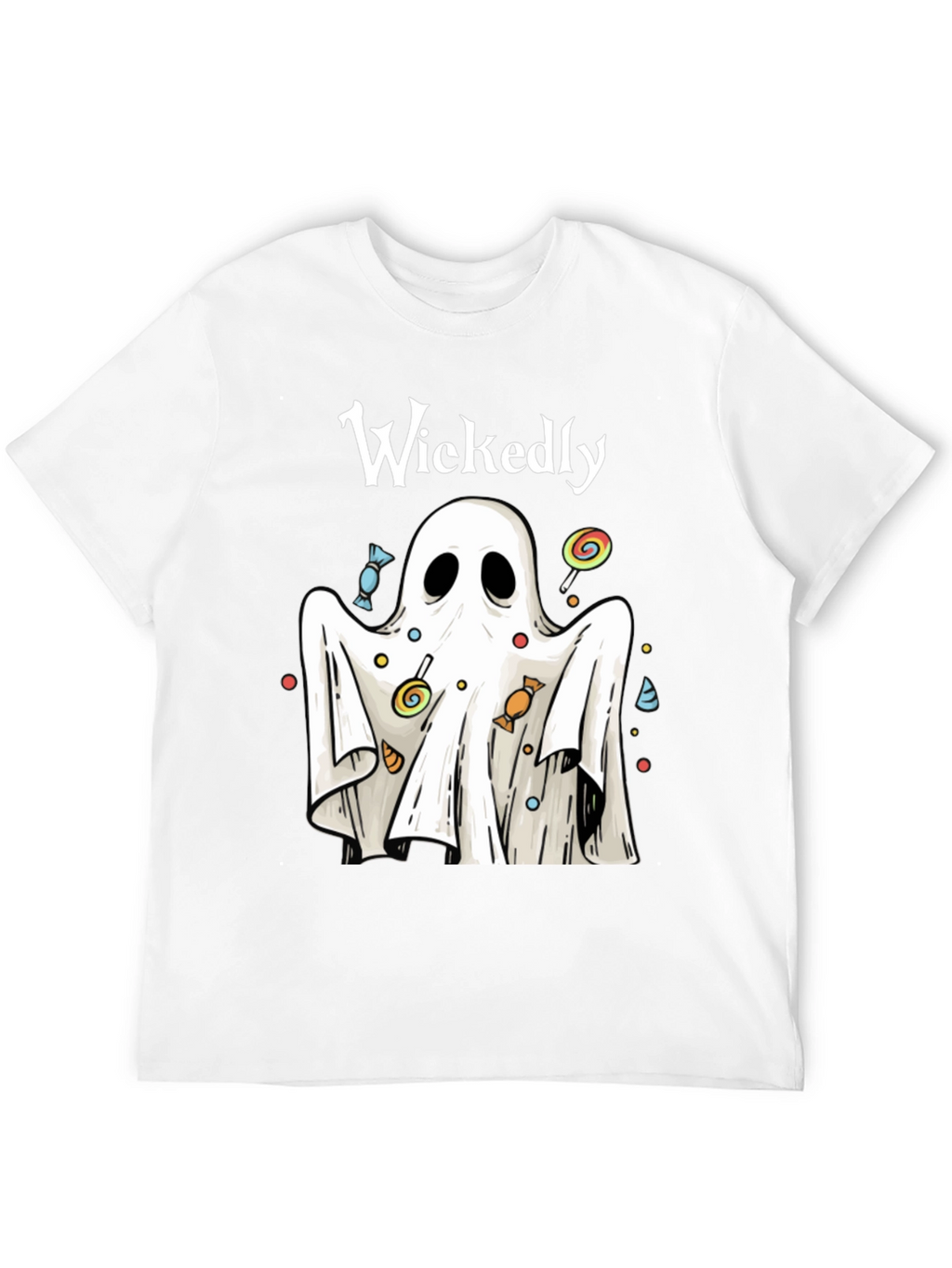 Wickedly Cute Halloween Ghost T-Shirt