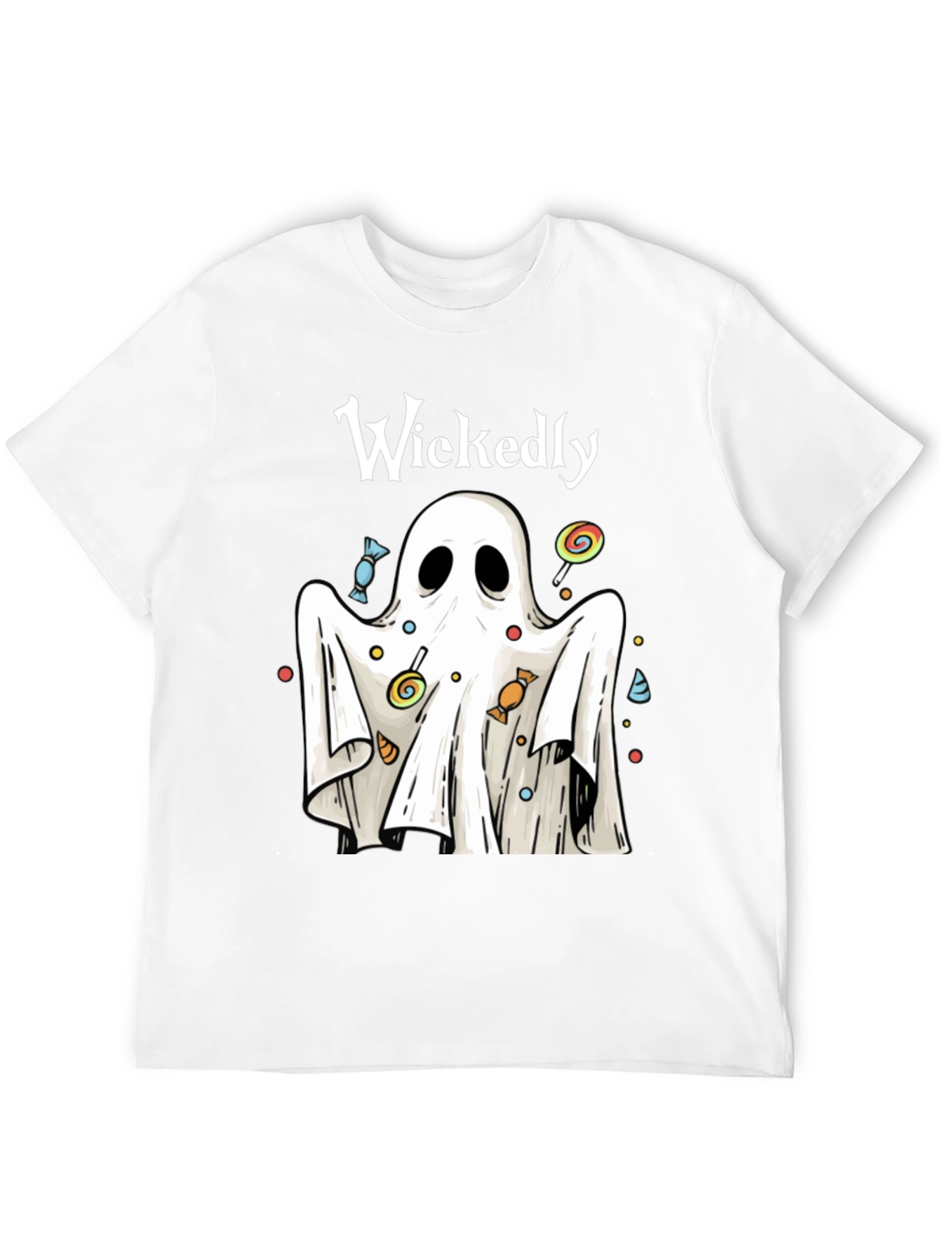 Wickedly Cute Halloween Ghost T-Shirt