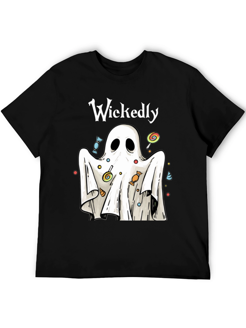 Wickedly Cute Halloween Ghost T-Shirt