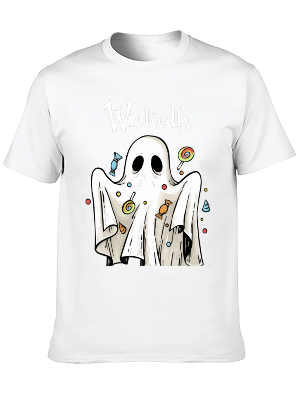 Wickedly Cute Halloween Ghost T-Shirt