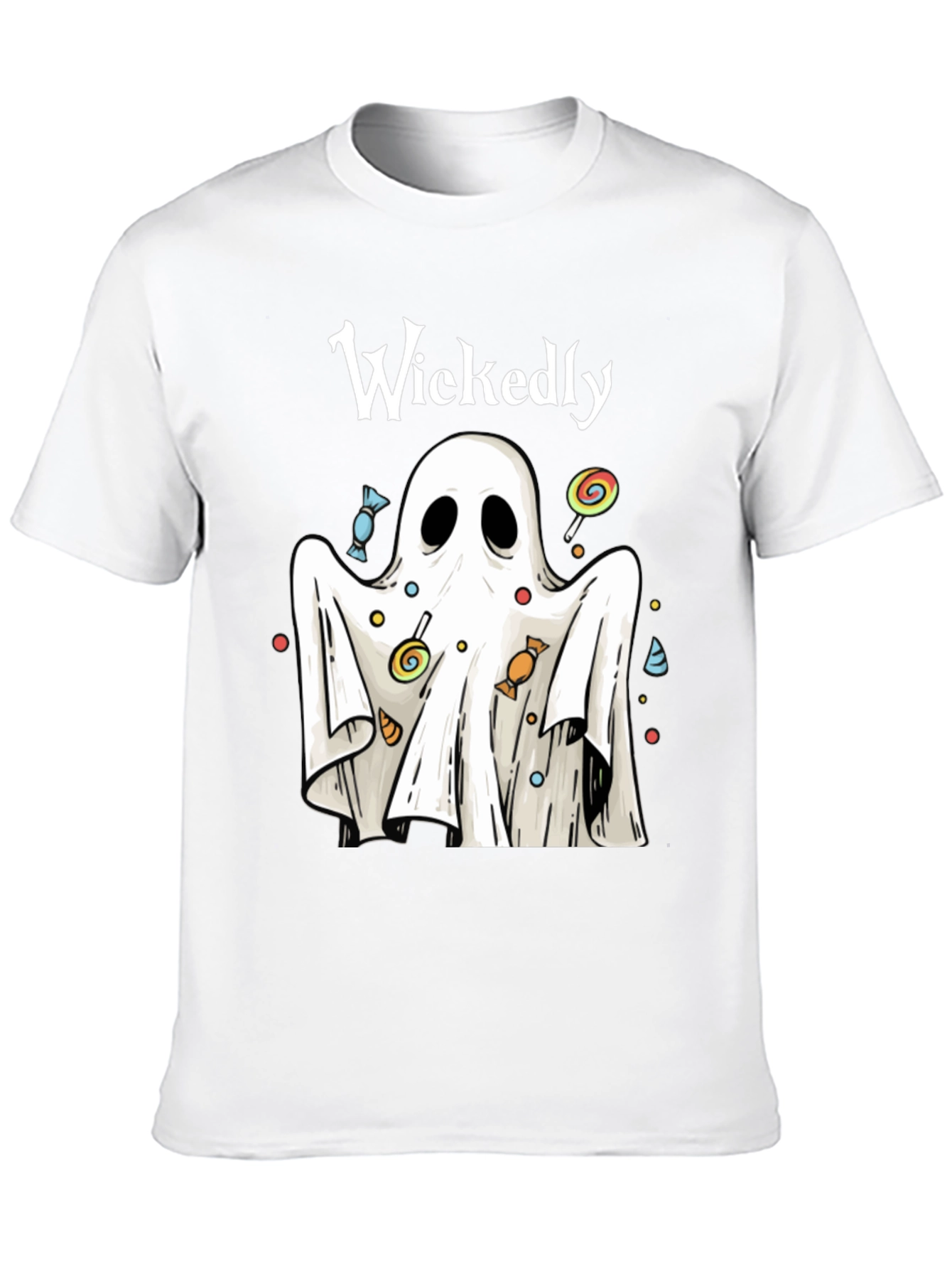 Wickedly Cute Halloween Ghost T-Shirt