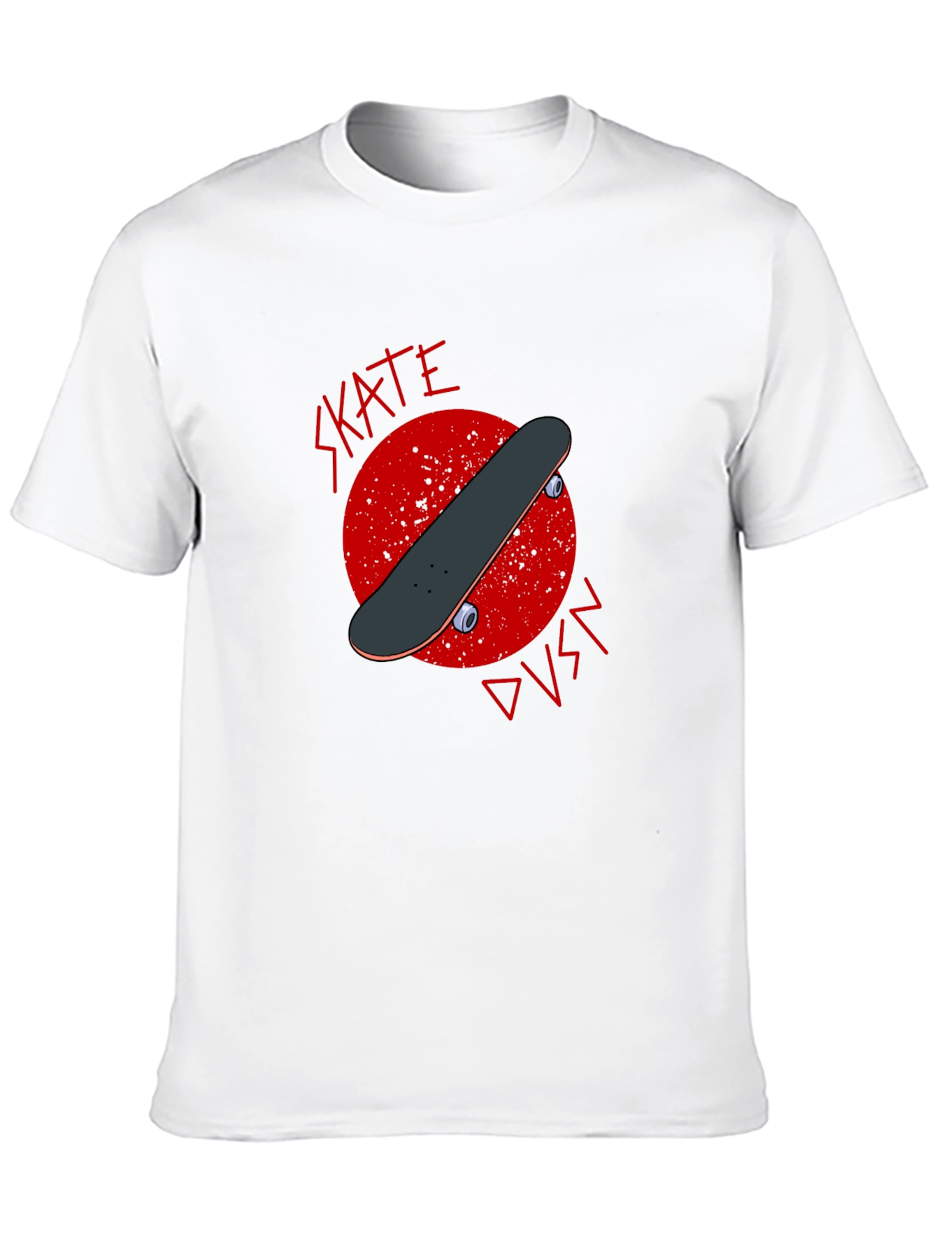 Skate DVSN Graphic Tee - Edgy Skateboarder Style