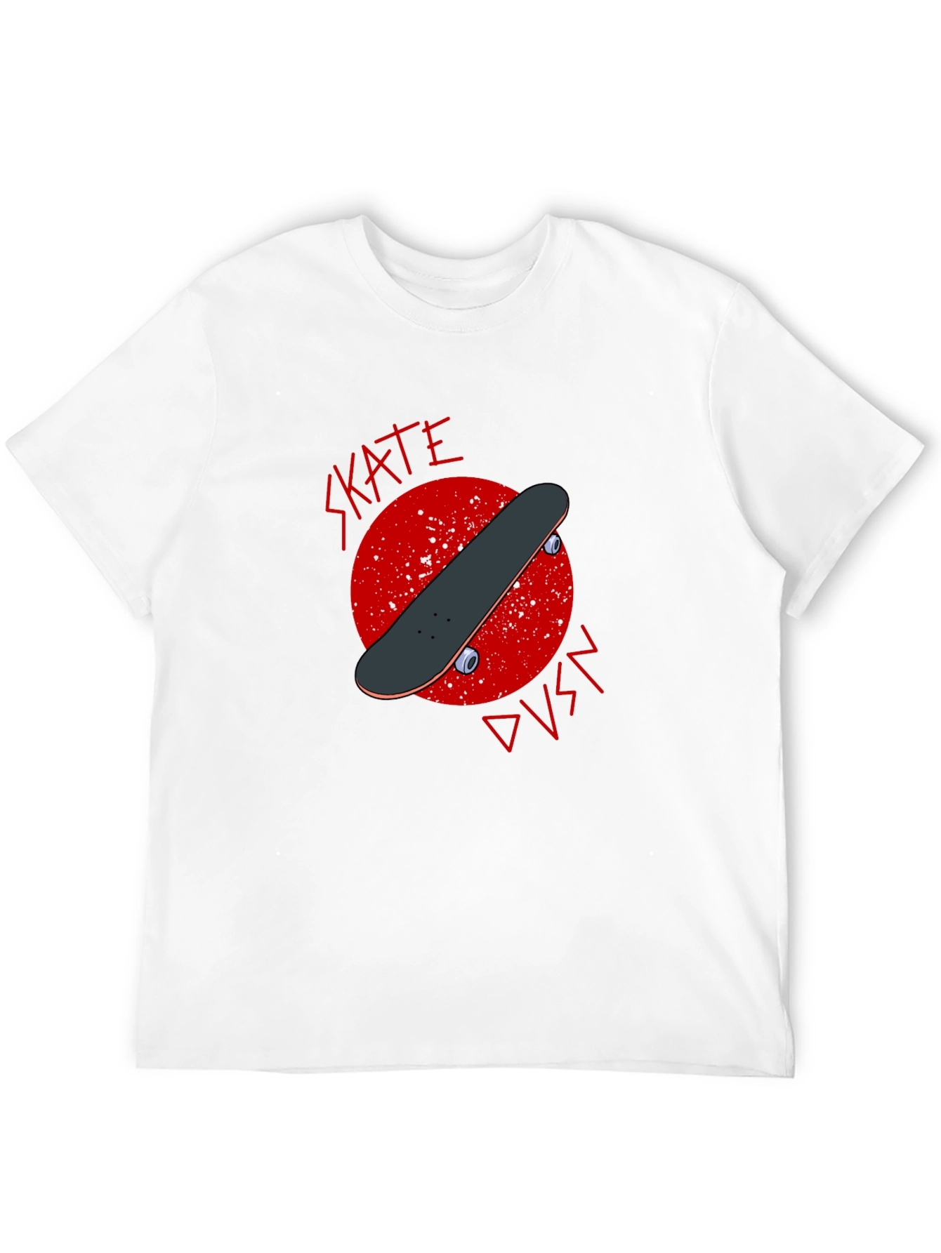Skate DVSN Graphic Tee - Edgy Skateboarder Style