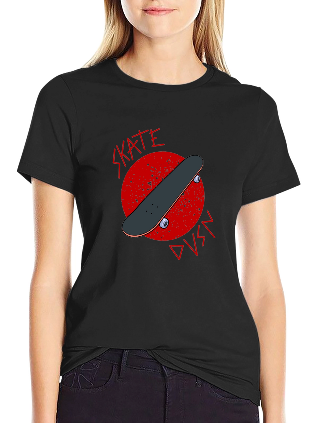 Skate DVSN Graphic Tee - Edgy Skateboarder Style