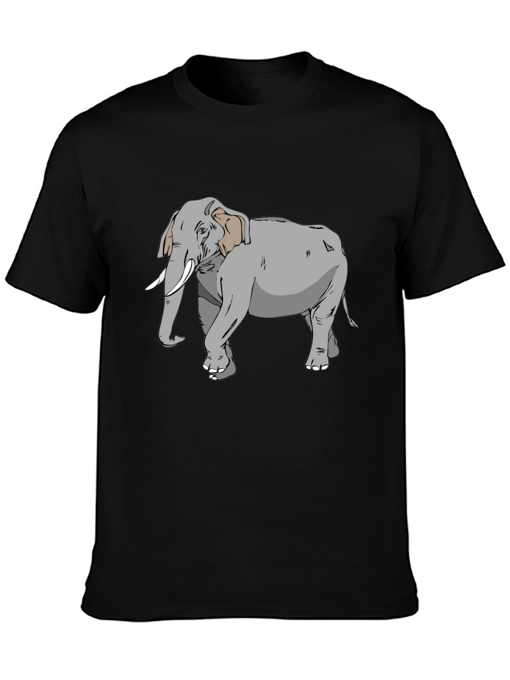 Elephant Graphic Tee - Stylish Animal Lovers Shirt