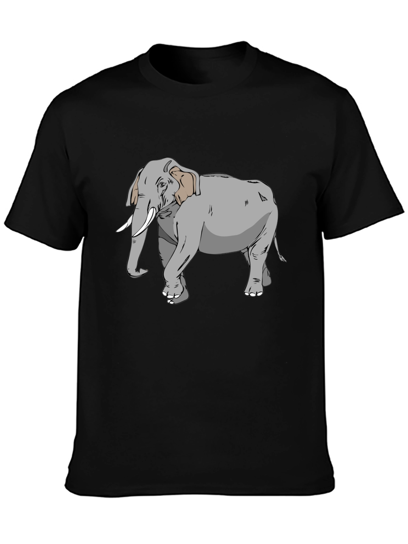 Elephant Graphic Tee - Stylish Animal Lovers Shirt
