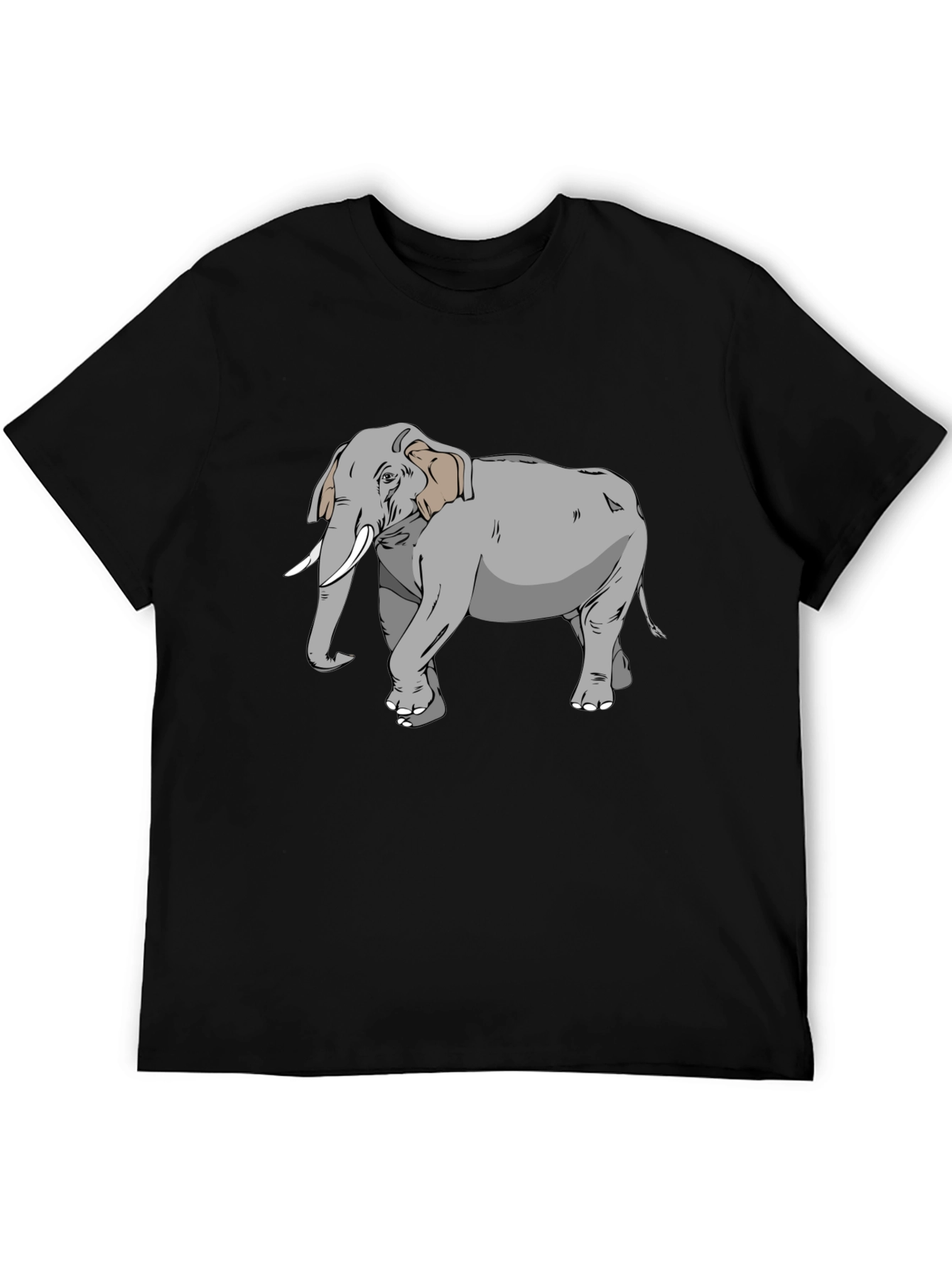 Elephant Graphic Tee - Stylish Animal Lovers Shirt