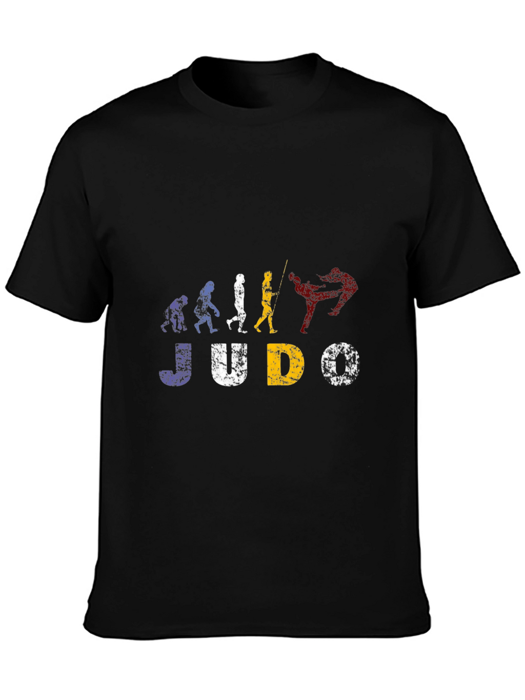 Judo Evolution T-Shirt - Martial Arts Graphic Tee