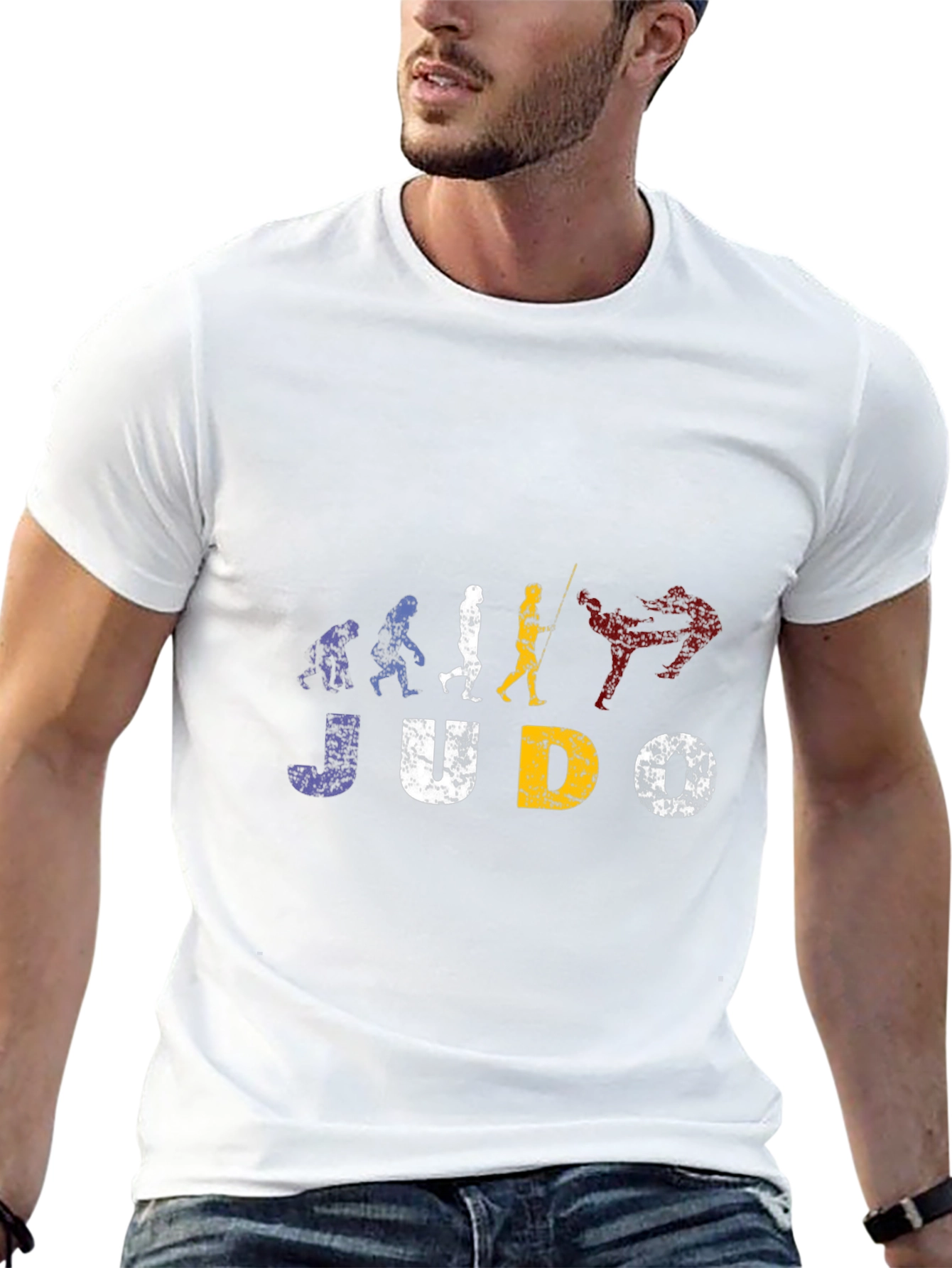 Judo Evolution T-Shirt - Martial Arts Graphic Tee