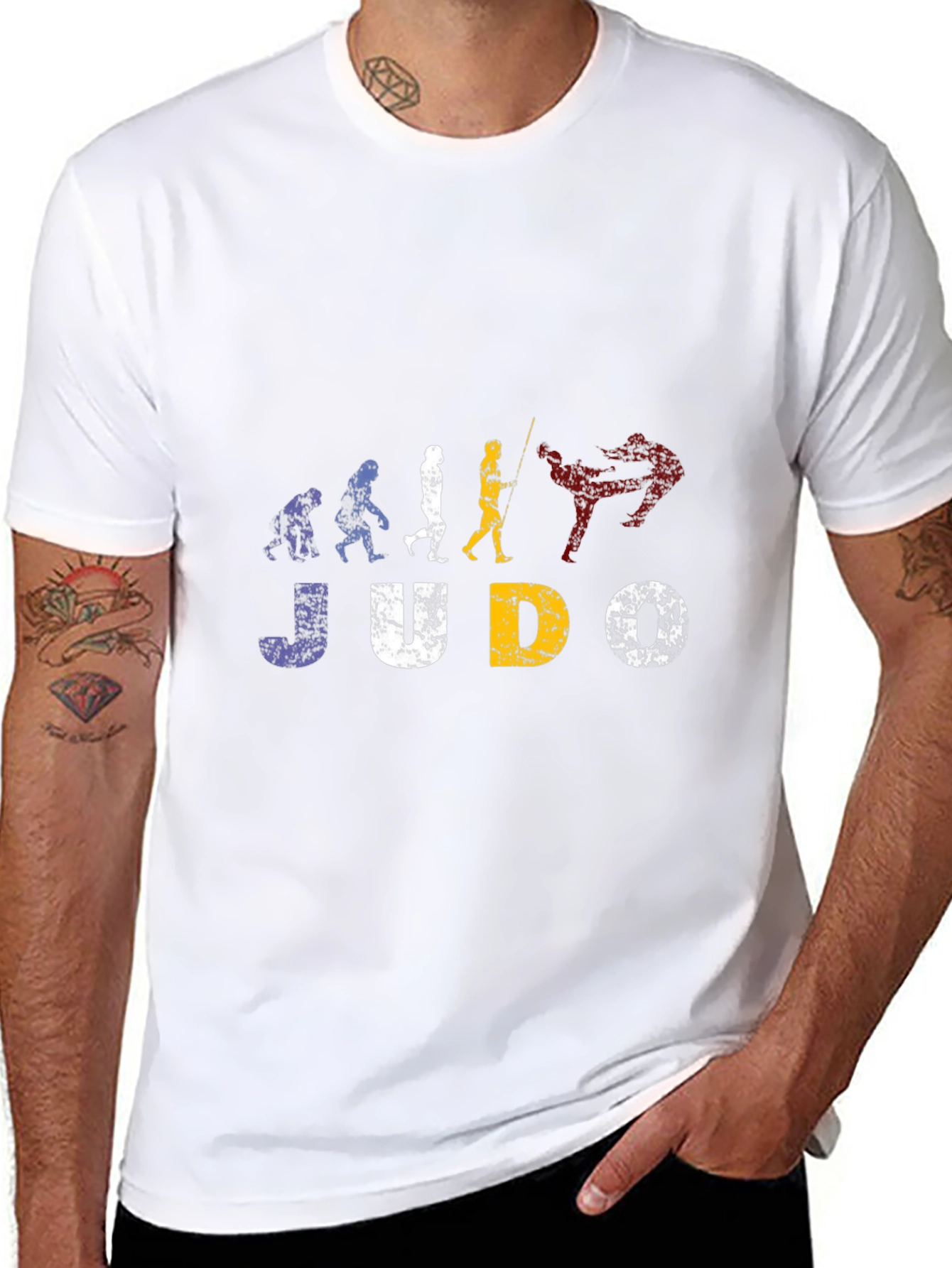 Judo Evolution T-Shirt - Martial Arts Graphic Tee