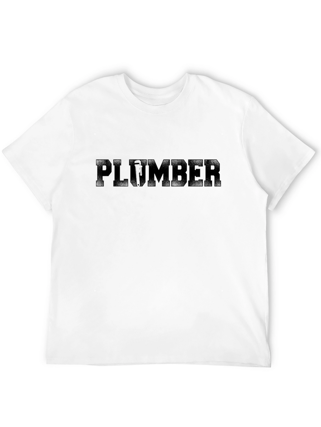 Plumber Graphic Tee - Black Cotton