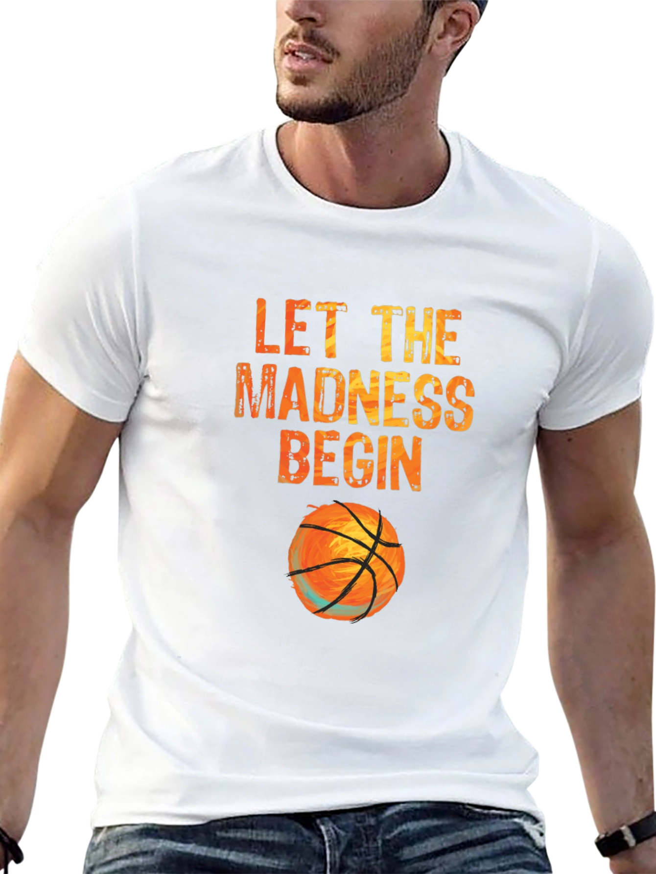 Let the Madness Begin Basketball T-Shirt