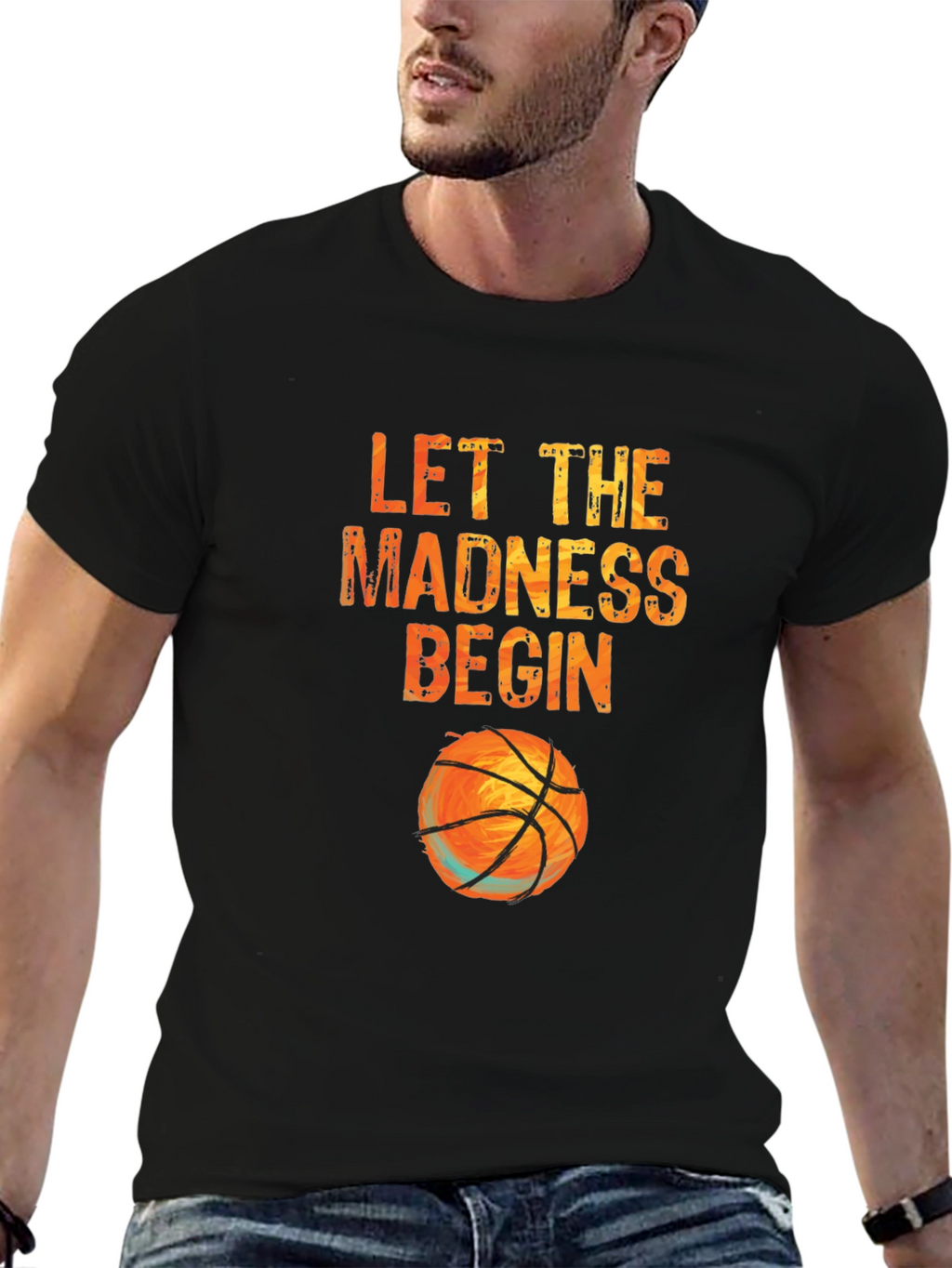 Let the Madness Begin Basketball T-Shirt