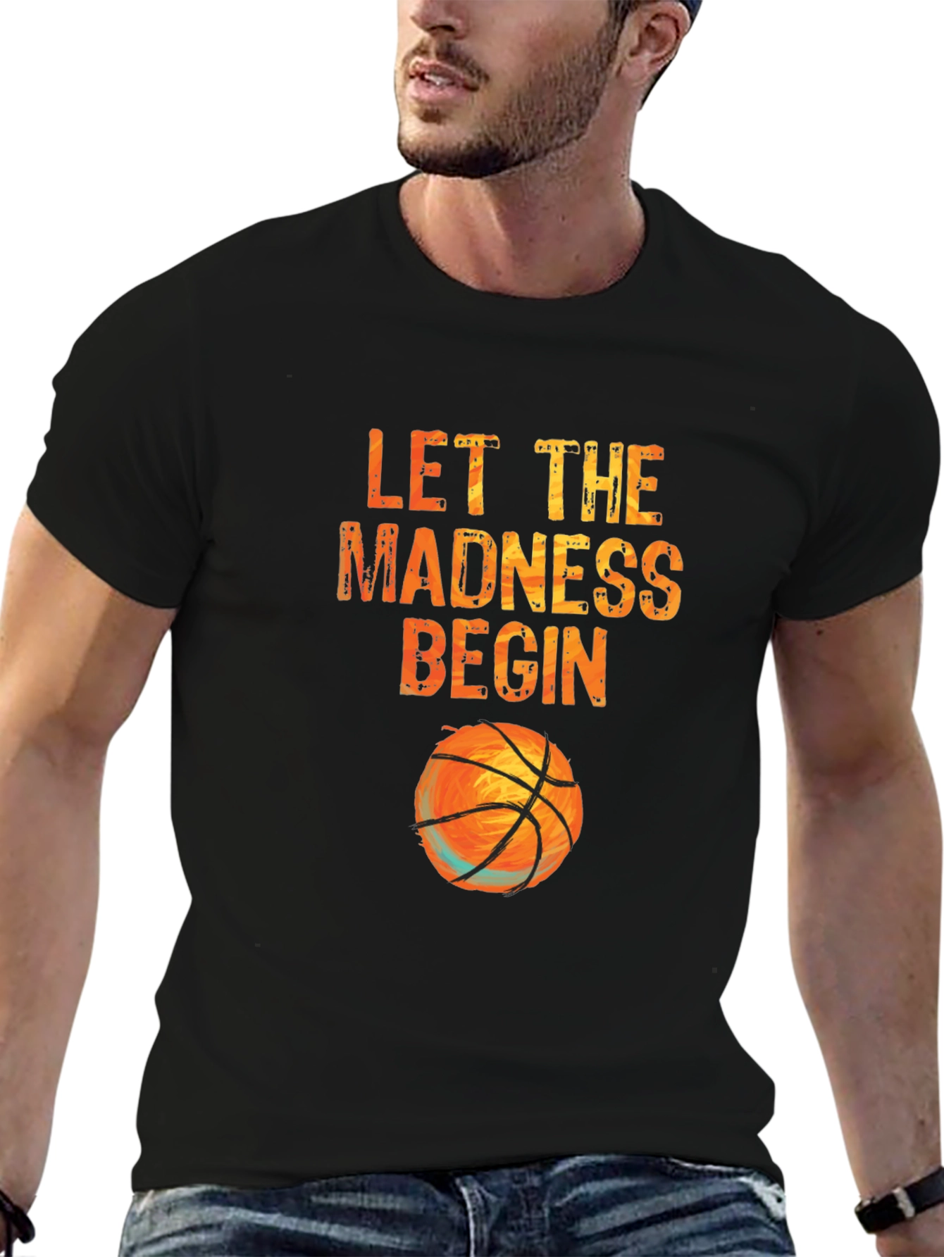 Let the Madness Begin Basketball T-Shirt