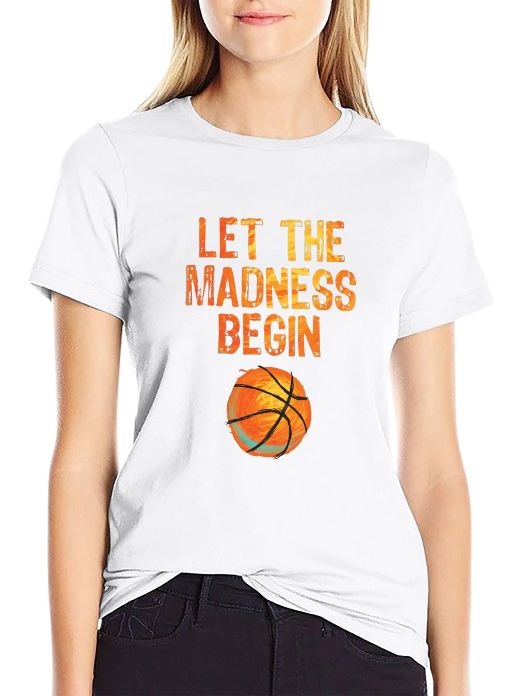 Let the Madness Begin Basketball T-Shirt