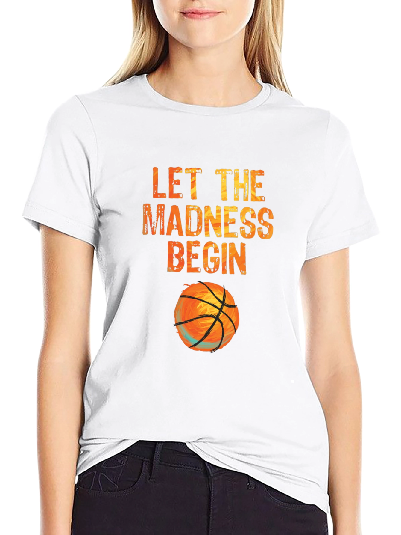 Let the Madness Begin Basketball T-Shirt