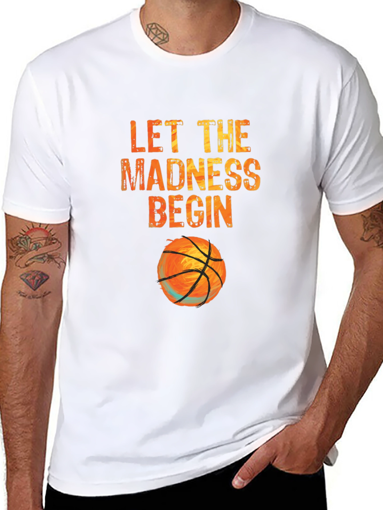 Let the Madness Begin Basketball T-Shirt