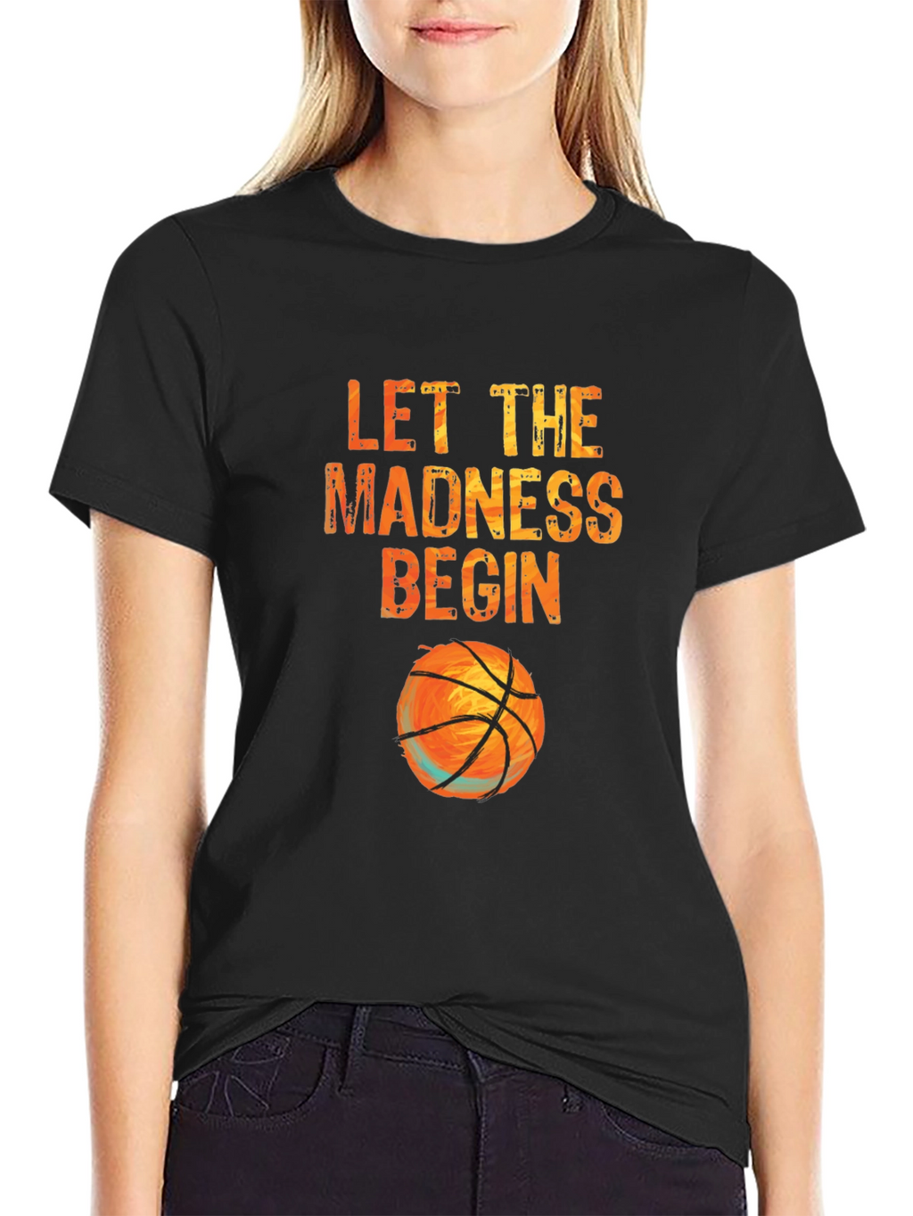 Let the Madness Begin Basketball T-Shirt