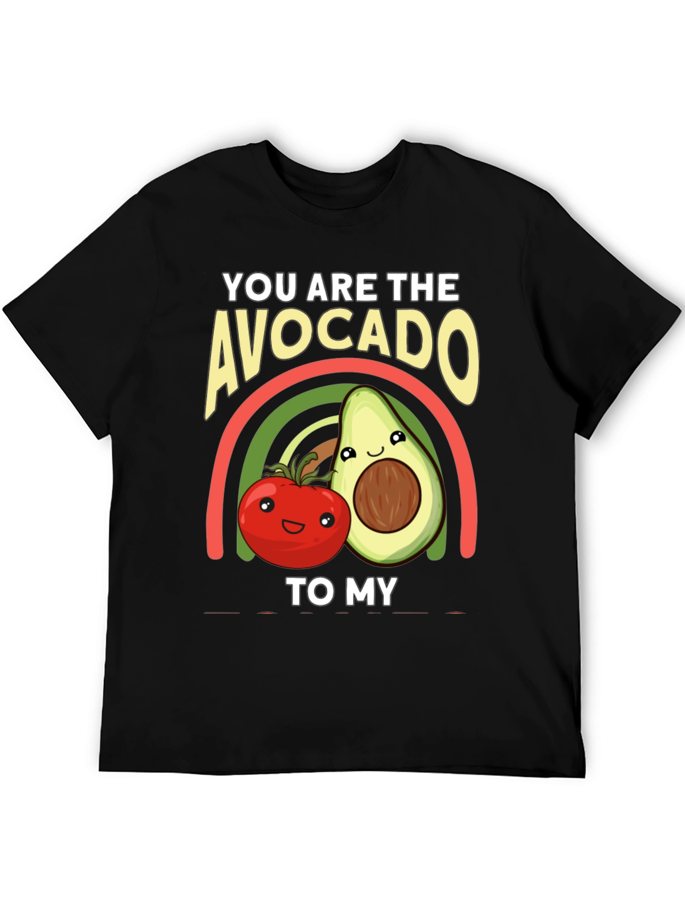 Avocado to My Tomato Graphic T-Shirt