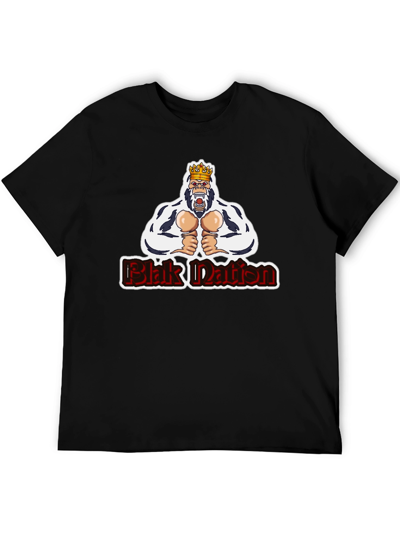 Blak Dation Gorilla King Graphic Tee