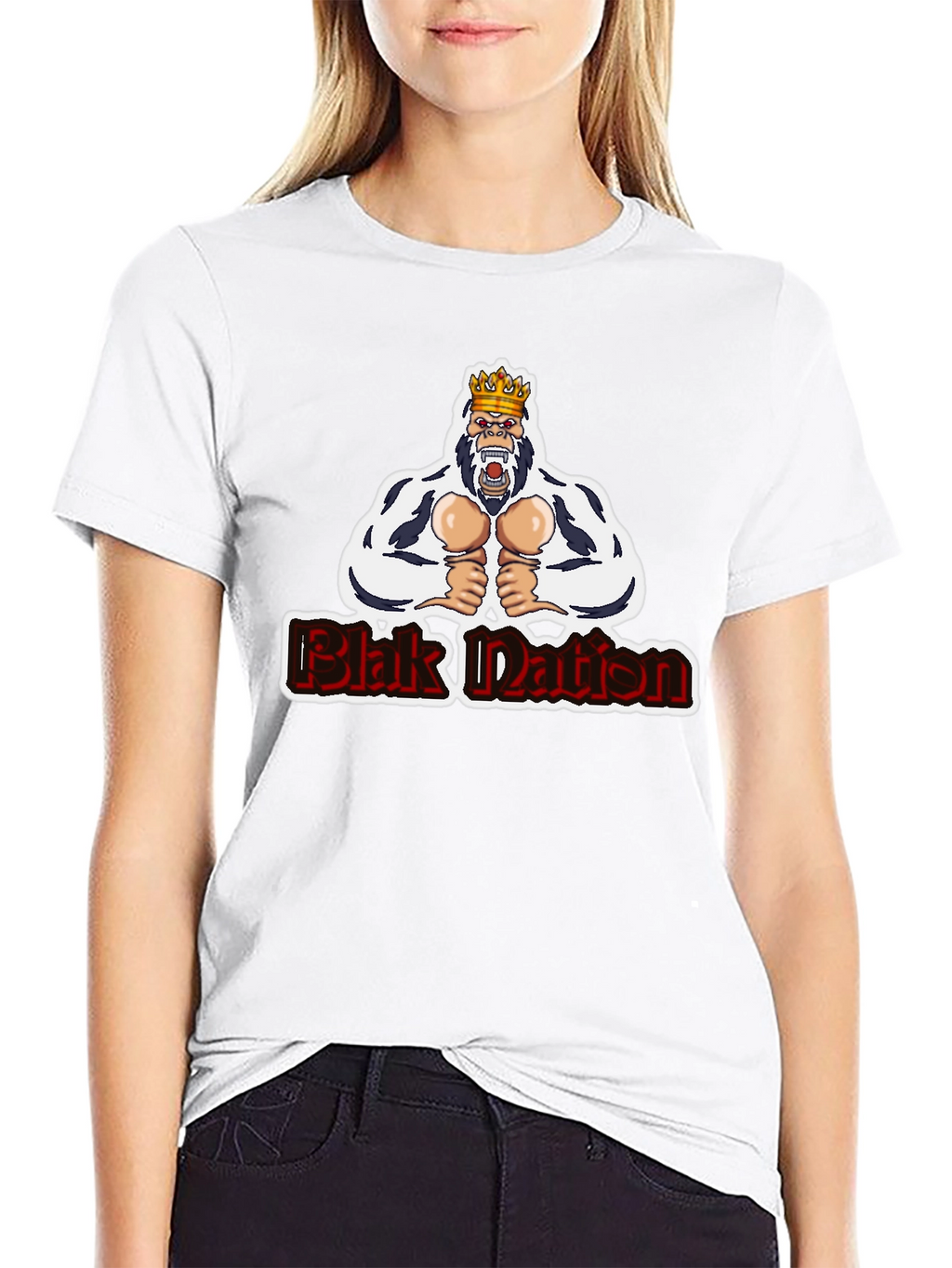 Blak Dation Gorilla King Graphic Tee