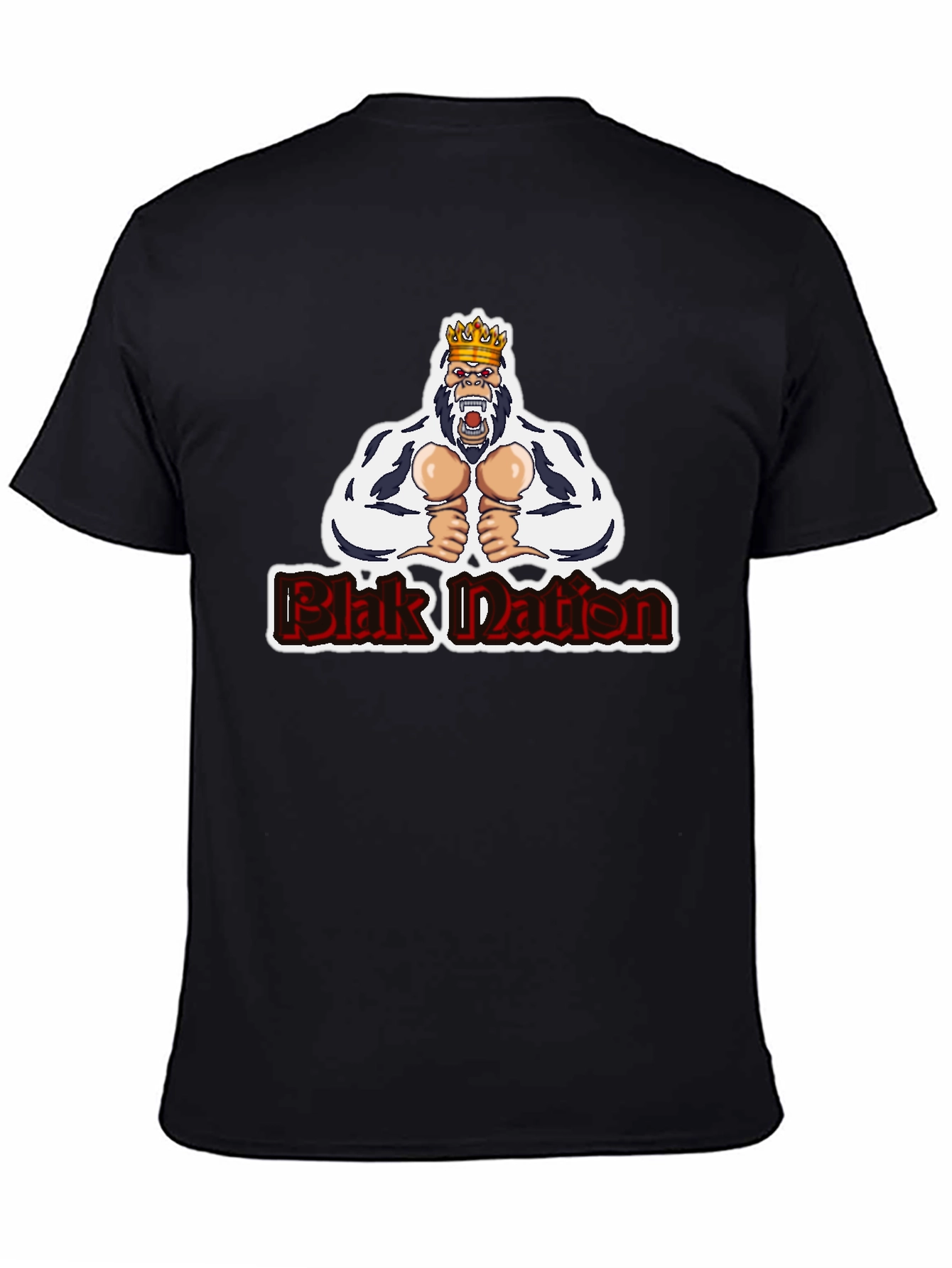 Blak Dation Gorilla King Graphic Tee