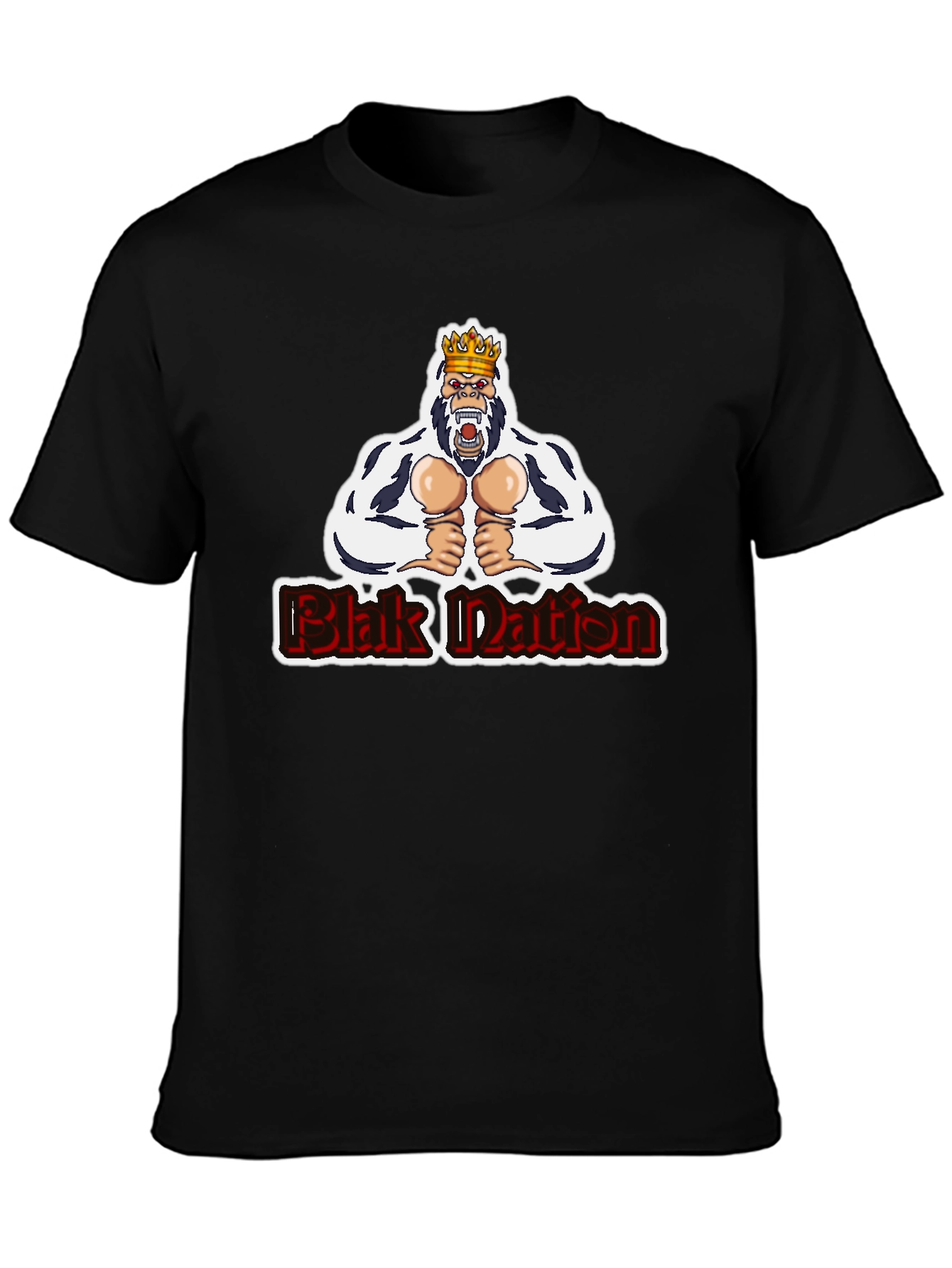 Blak Dation Gorilla King Graphic Tee