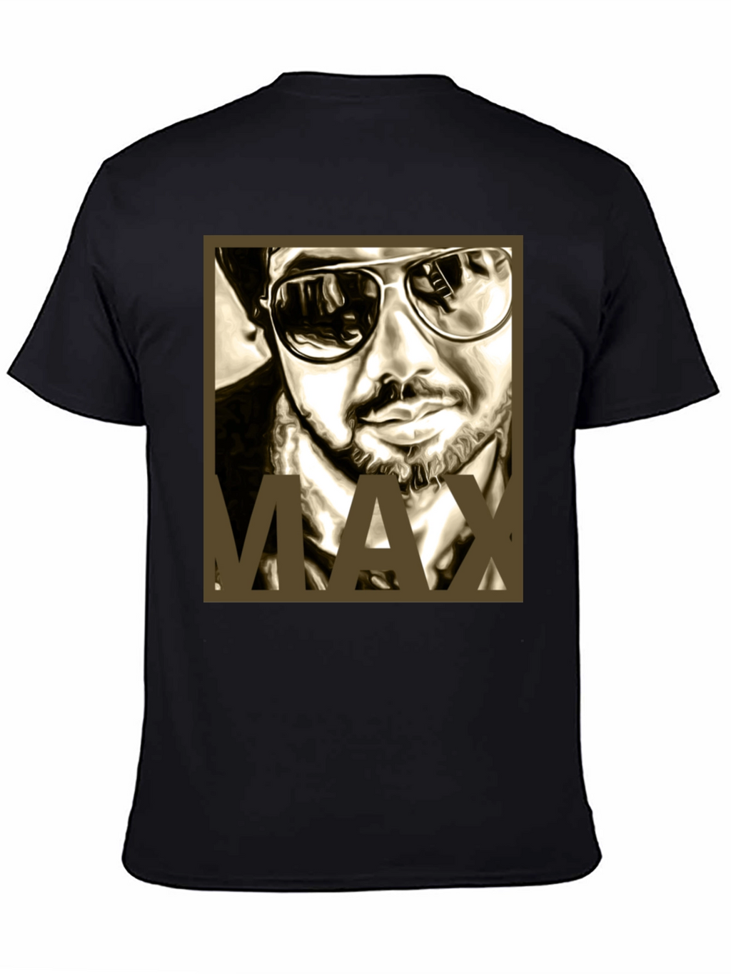 Cool MAX Graphic Black T-Shirt