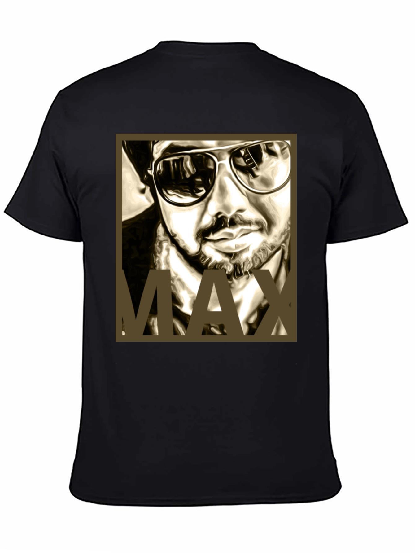 Cool MAX Graphic Black T-Shirt