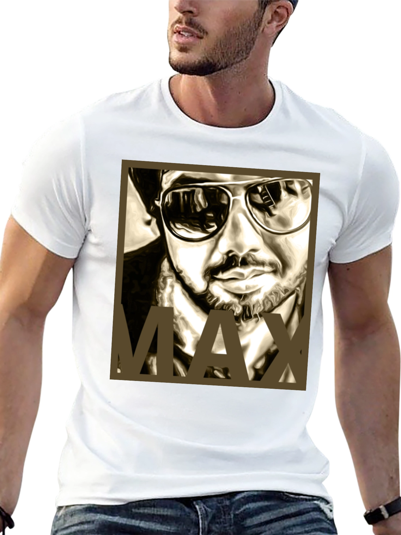 Cool MAX Graphic Black T-Shirt