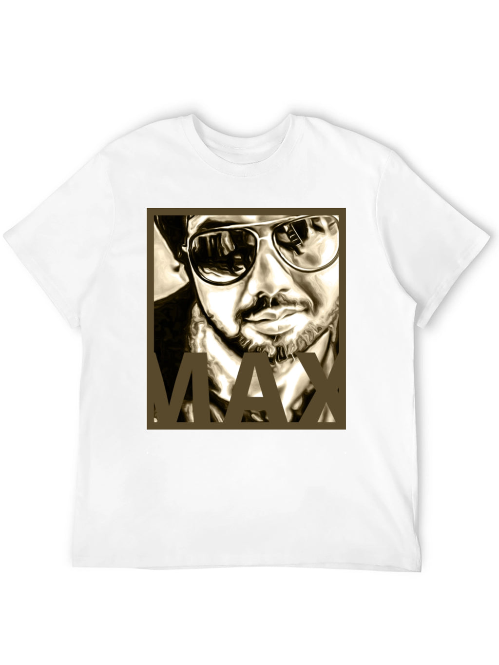 Cool MAX Graphic Black T-Shirt