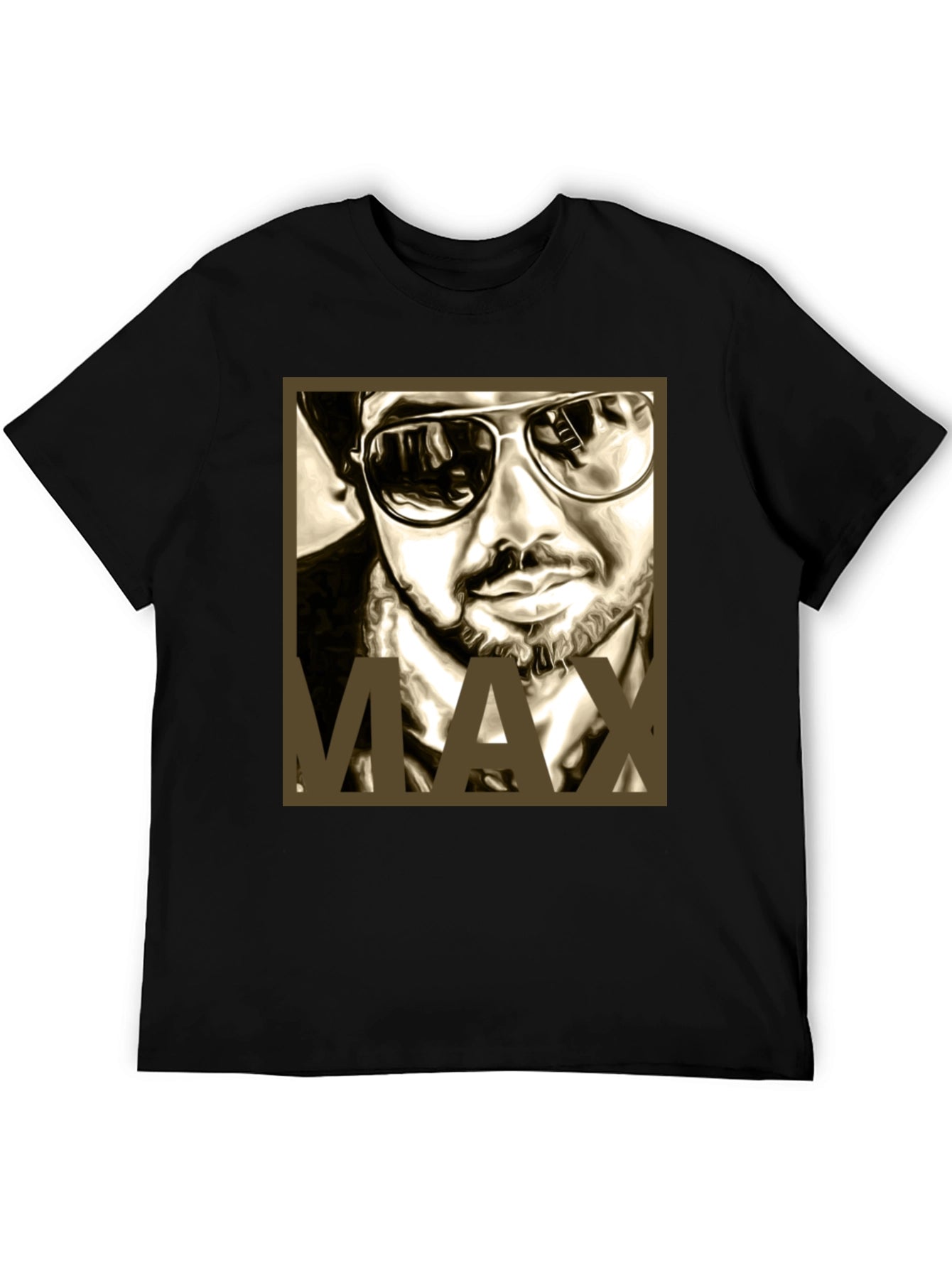 Cool MAX Graphic Black T-Shirt