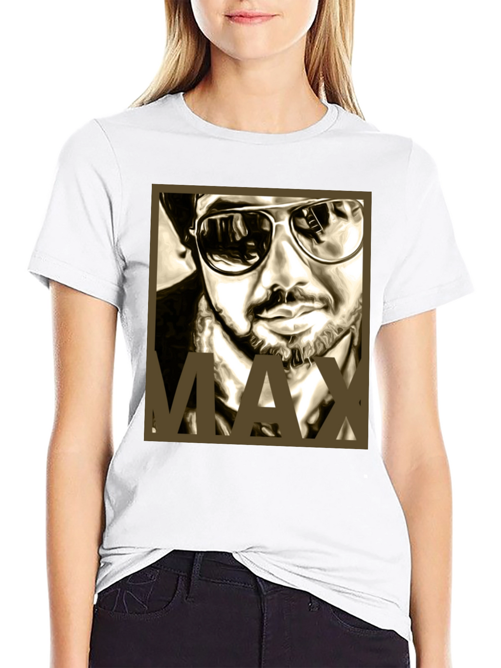 Cool MAX Graphic Black T-Shirt