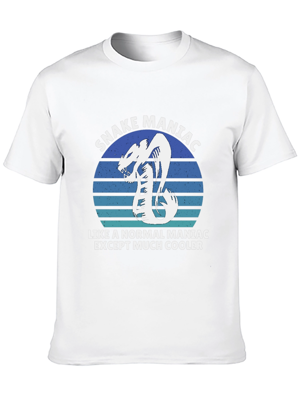 Snake Maniac Graphic T-Shirt - Cool & Unique Design