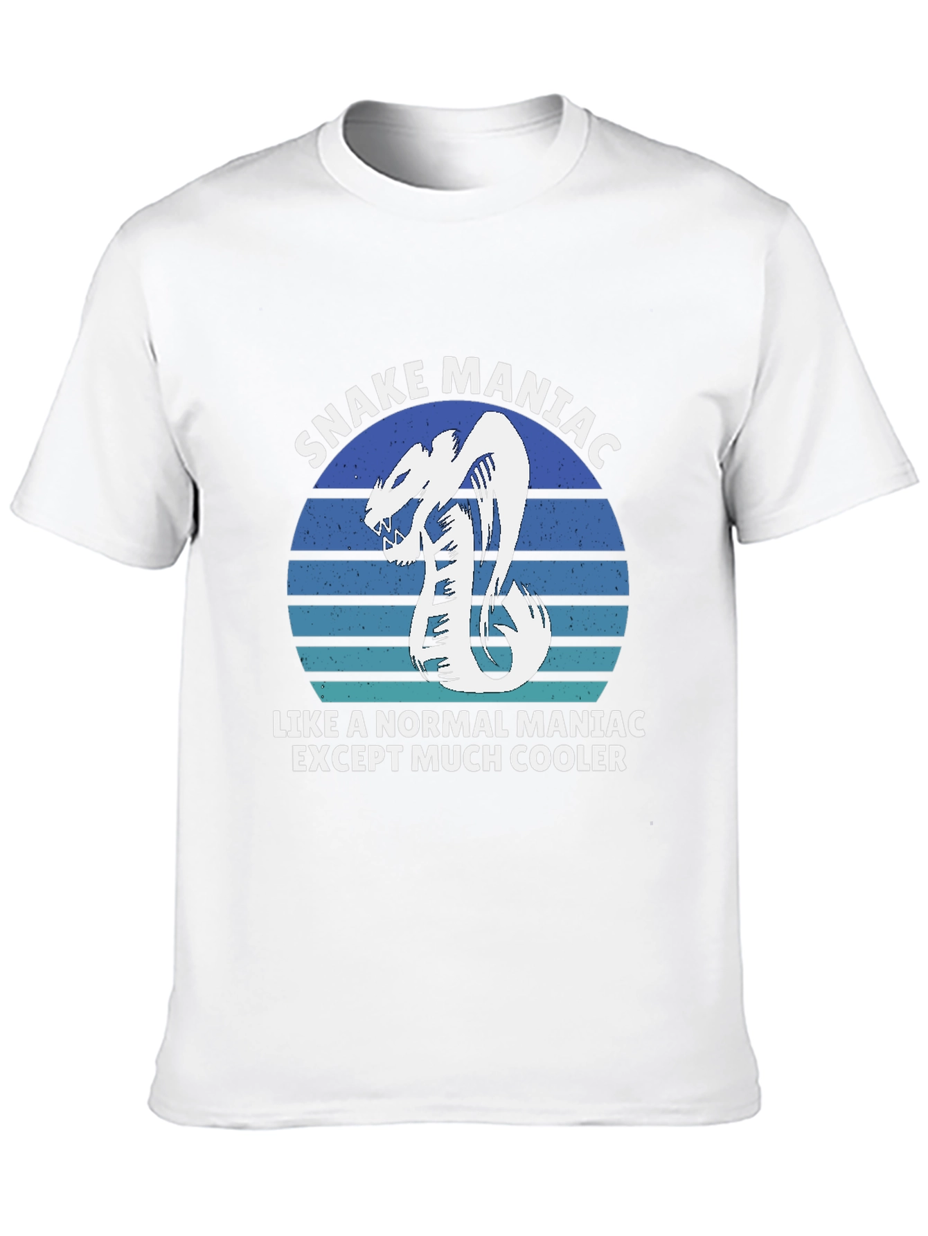 Snake Maniac Graphic T-Shirt - Cool & Unique Design