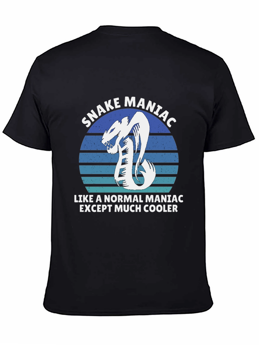 Snake Maniac Graphic T-Shirt - Cool & Unique Design