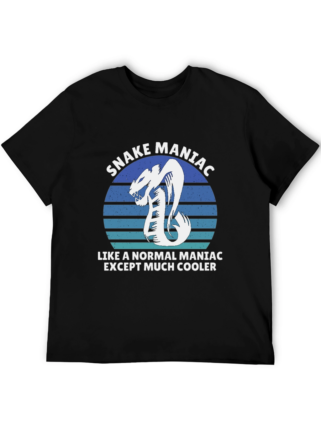 Snake Maniac Graphic T-Shirt - Cool & Unique Design