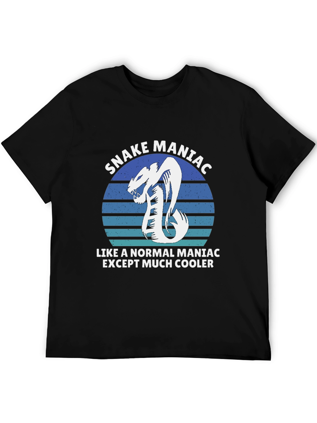 Snake Maniac Graphic T-Shirt - Cool & Unique Design