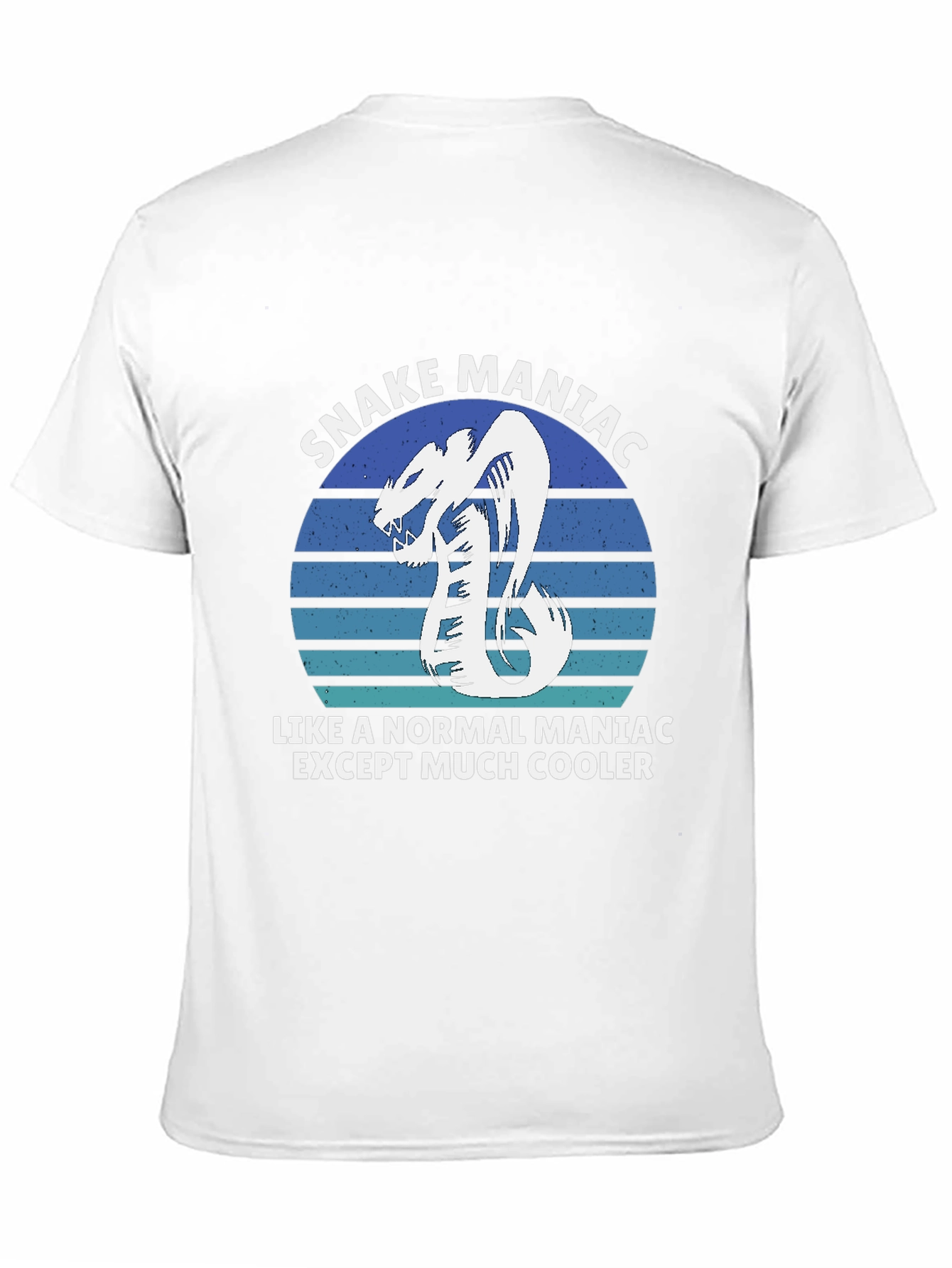 Snake Maniac Graphic T-Shirt - Cool & Unique Design