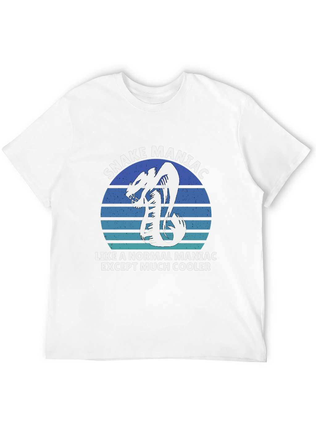 Snake Maniac Graphic T-Shirt - Cool & Unique Design