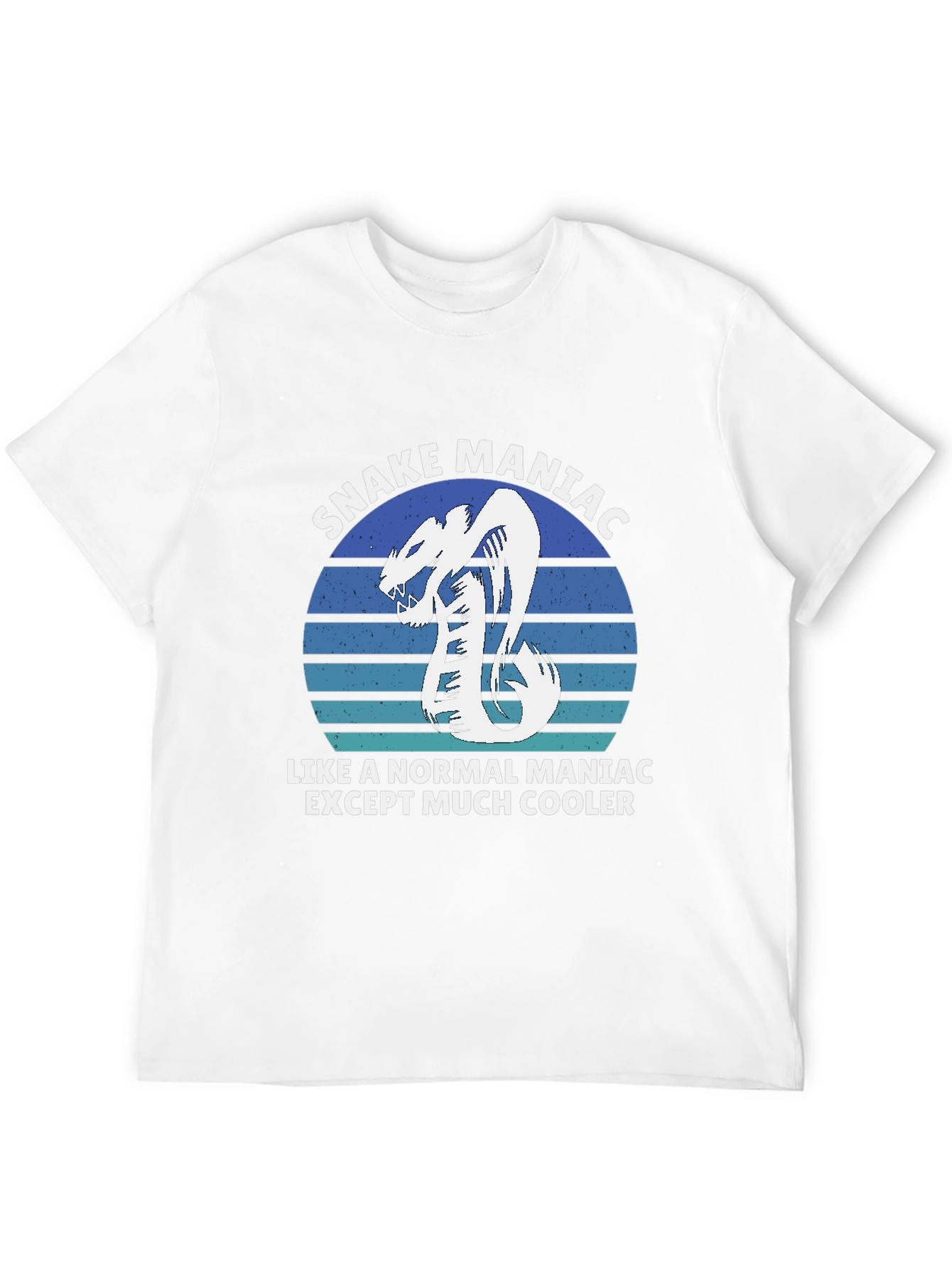 Snake Maniac Graphic T-Shirt - Cool & Unique Design