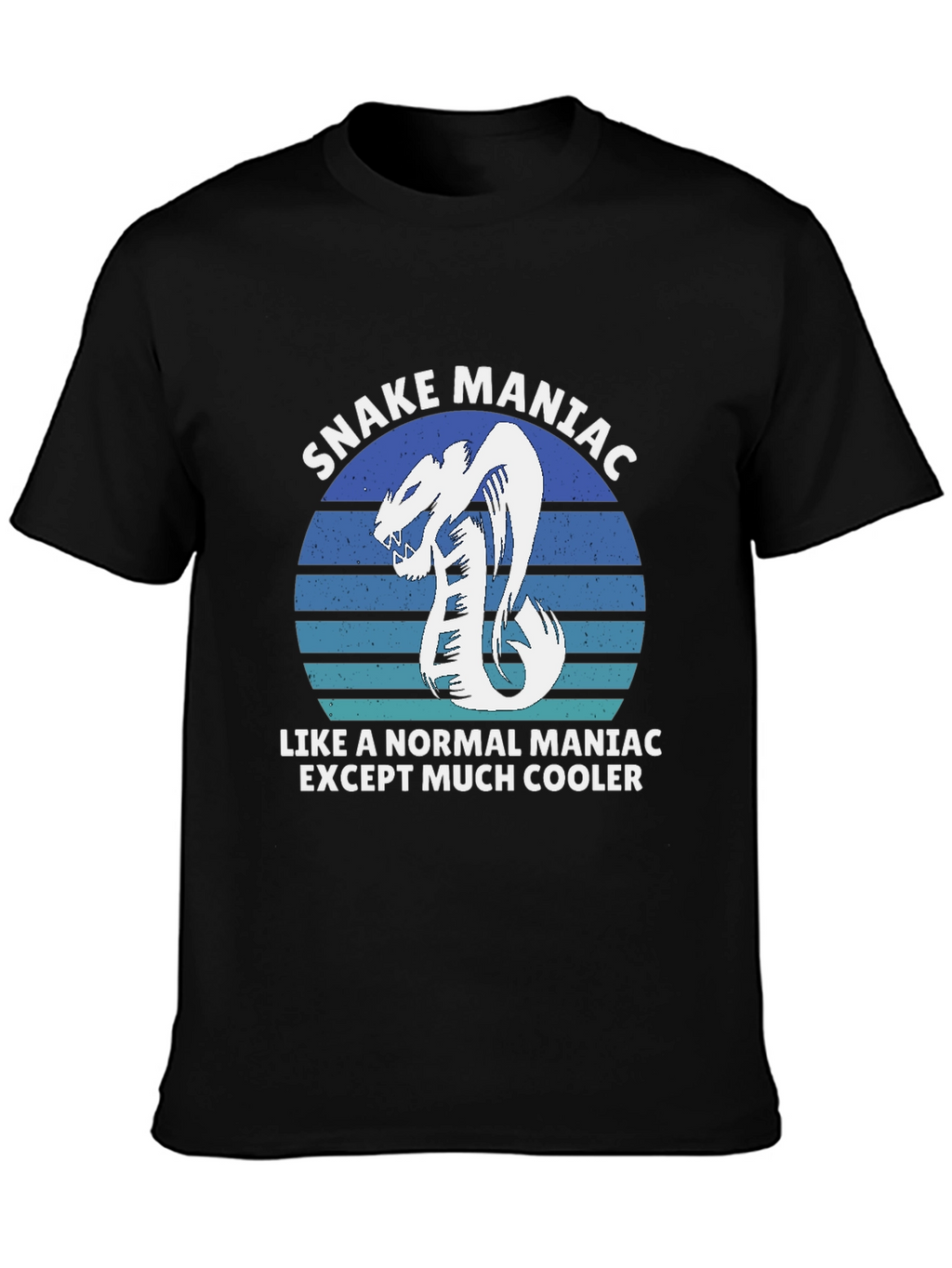 Snake Maniac Graphic T-Shirt - Cool & Unique Design