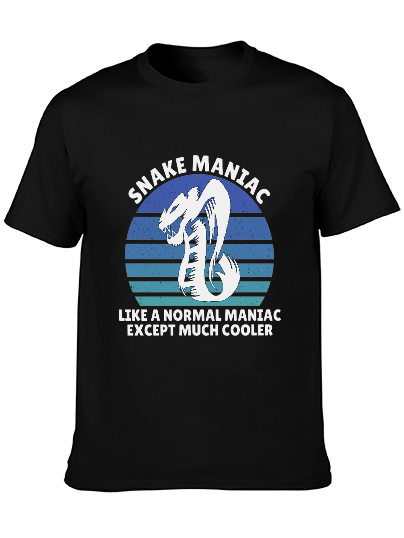 Snake Maniac Graphic T-Shirt - Cool & Unique Design