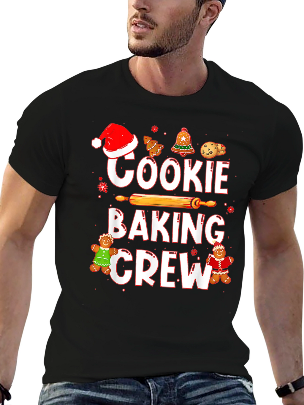 Cookie Baking Crew Christmas T-Shirt