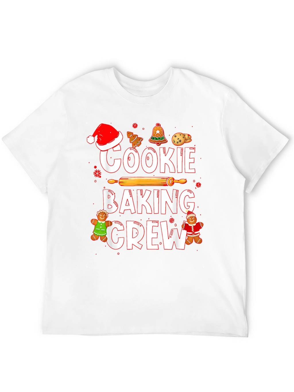 Cookie Baking Crew Christmas T-Shirt