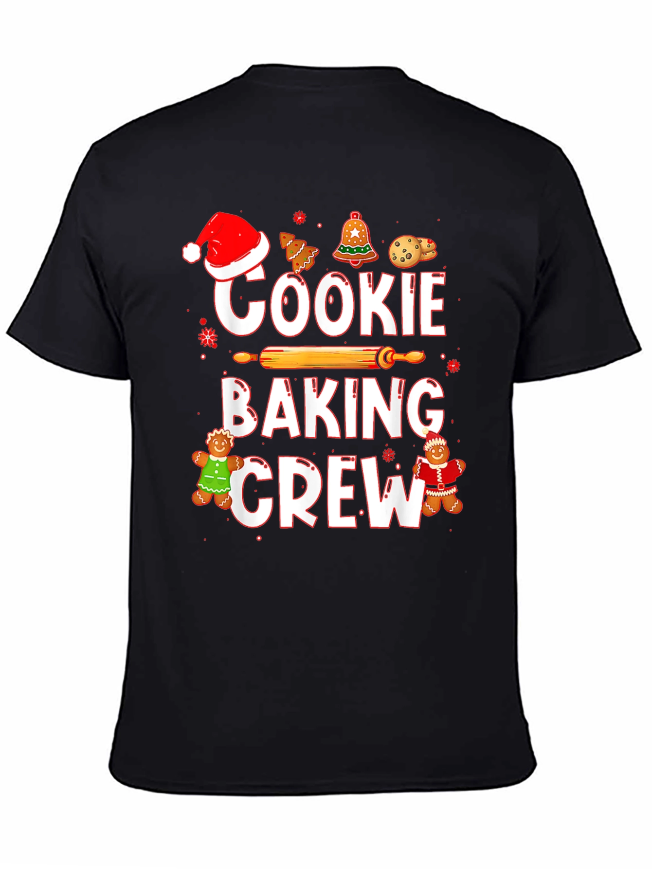 Cookie Baking Crew Christmas T-Shirt
