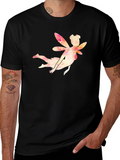 Fairy Silhouette Graphic T-Shirt - Soft Cotton Tee